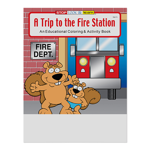 Picture of A Trip to the Fire Station Coloring Book