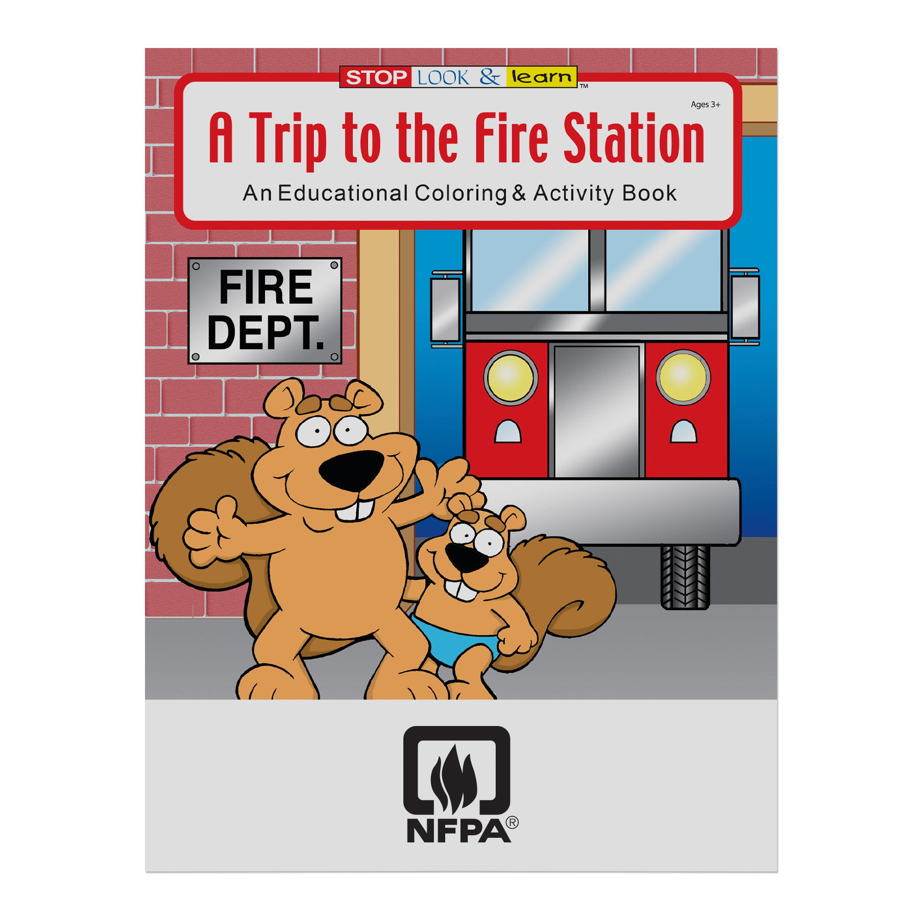 Picture of A Trip to the Fire Station Coloring Book