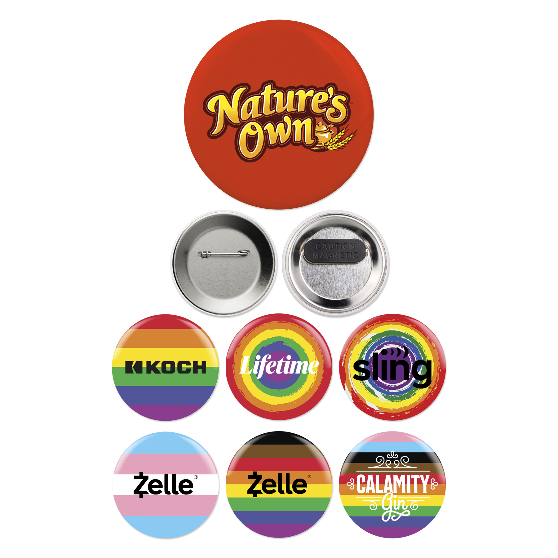 Picture of 3" Round Button
