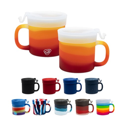 Picture of 16 Oz. Silicone Coffee Mug w/Lid