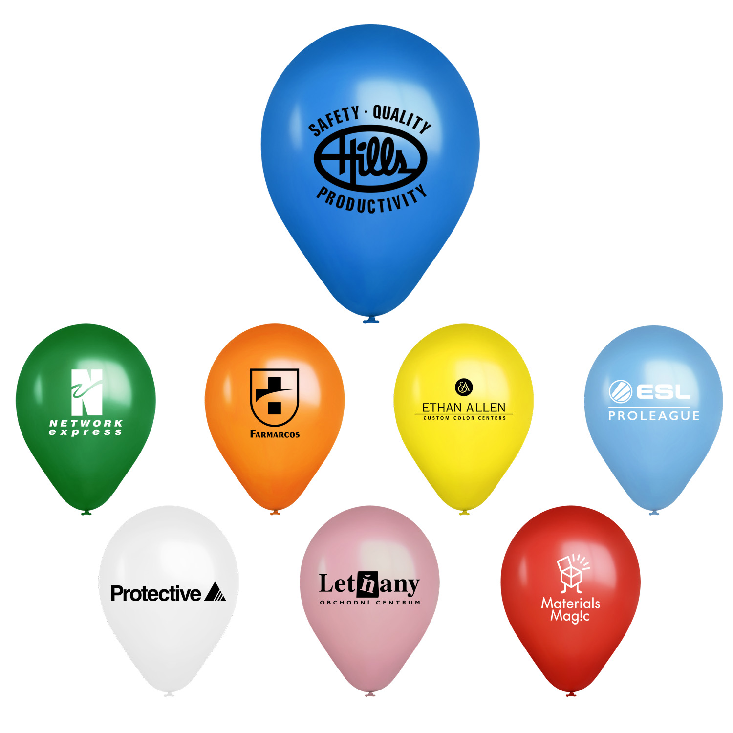 Picture of 9" USA Standard Latex Balloon