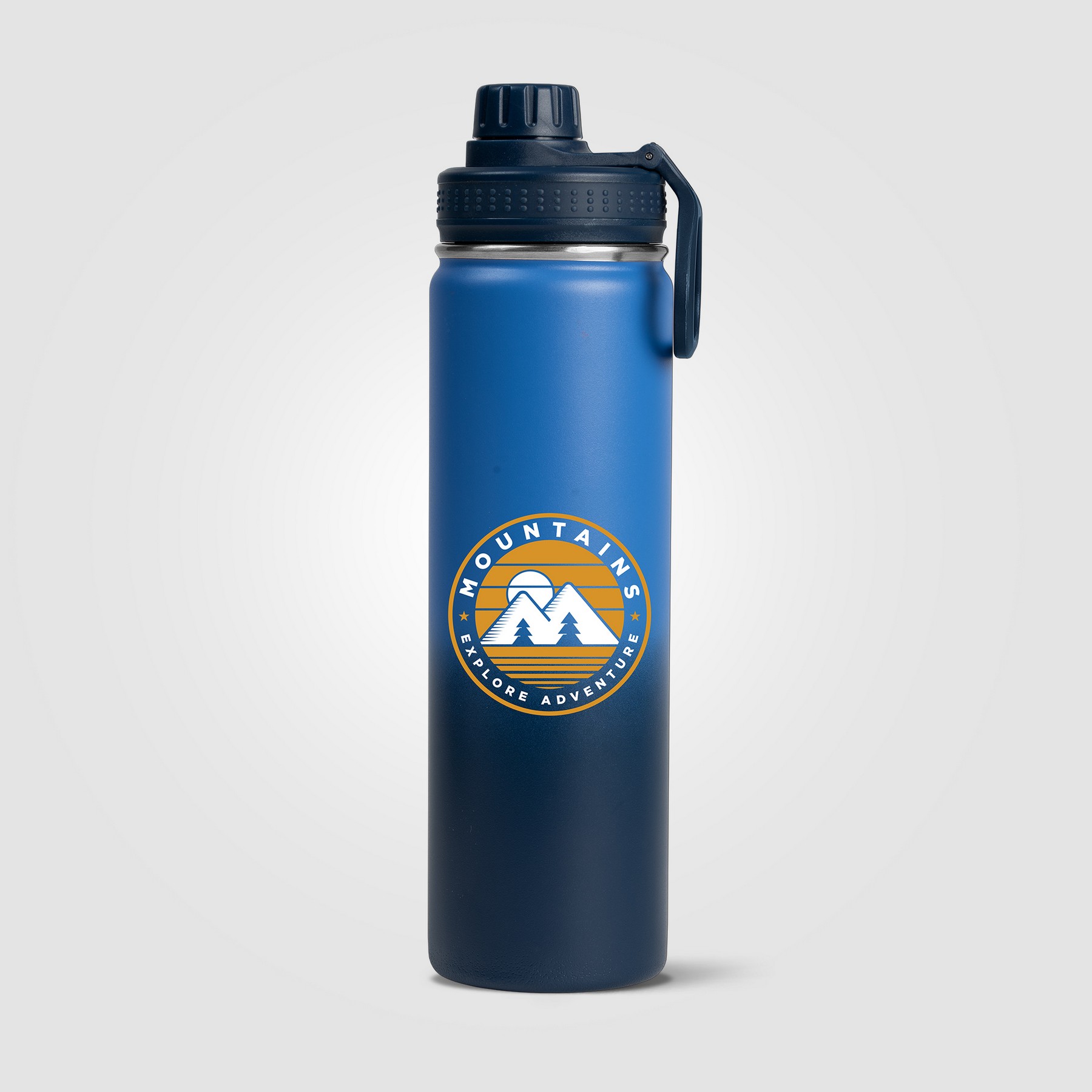 Picture of Alaska Ombre - 24 oz. Stainless Steel Double Wall Water Bottle