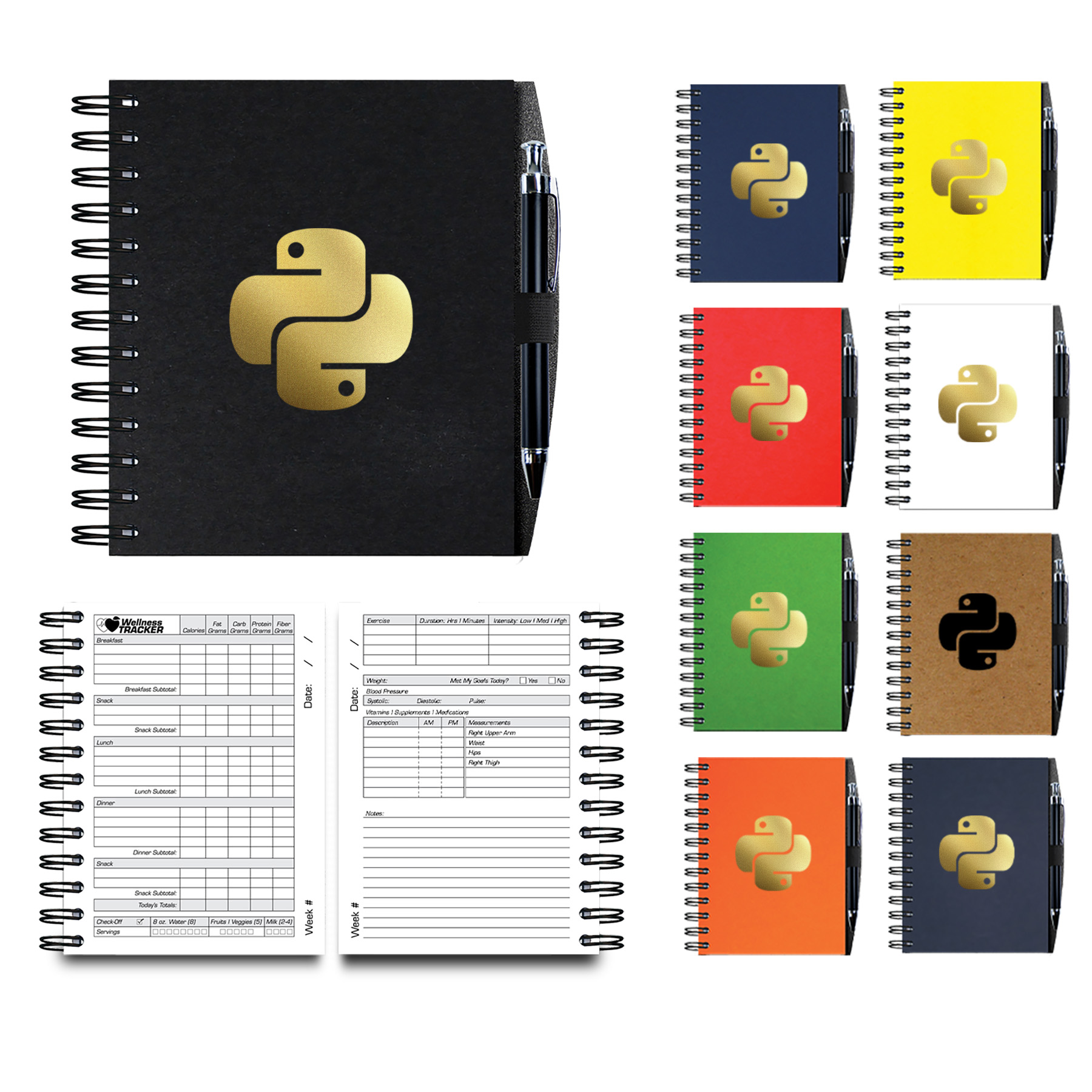 Picture of Wellness Journal With Pen (80 Pages)