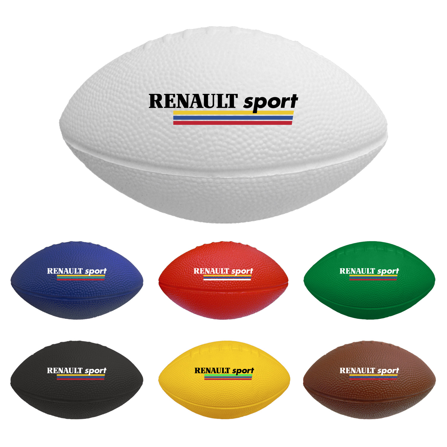 Picture of 10" Solid Color Foam Football