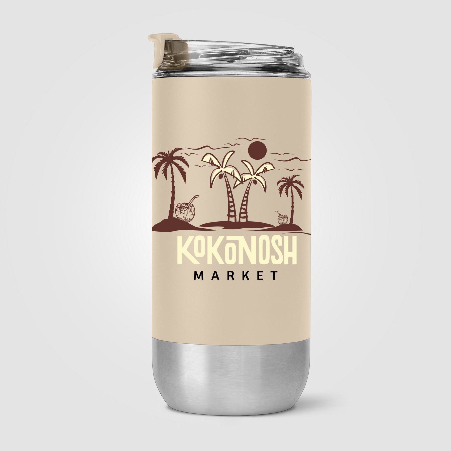 Picture of Glacier - 16 oz. Double-Wall Recycled Stainless Steel Tumbler