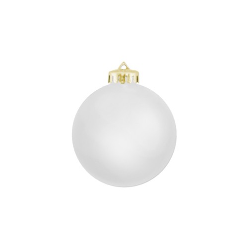 Picture of 3¼" Satin Finish Round Shatterproof Ornament