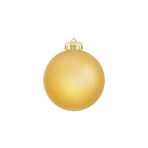 Picture of 3¼" Satin Finish Round Shatterproof Ornament