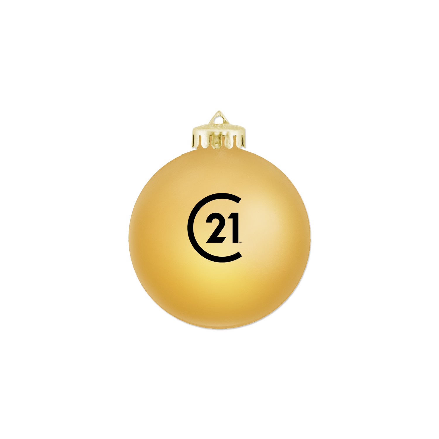 Picture of 3¼" Satin Finish Round Shatterproof Ornament