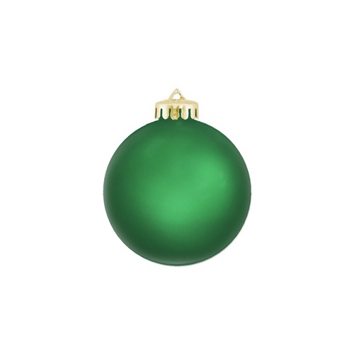 Picture of 3¼" Satin Finish Round Shatterproof Ornament