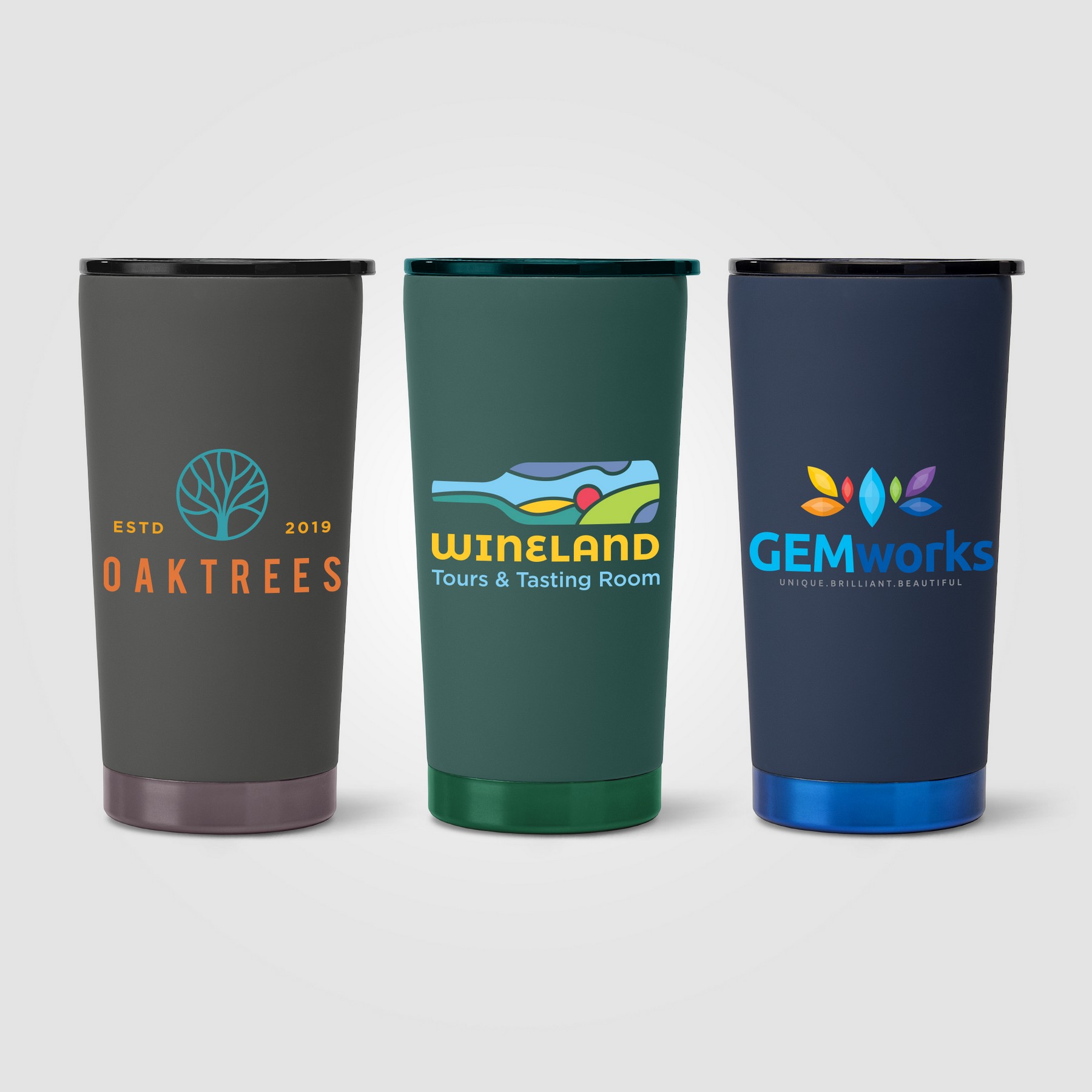 Picture of Whistler Monochrome - 18 oz. Double-Wall Stainless Tumbler