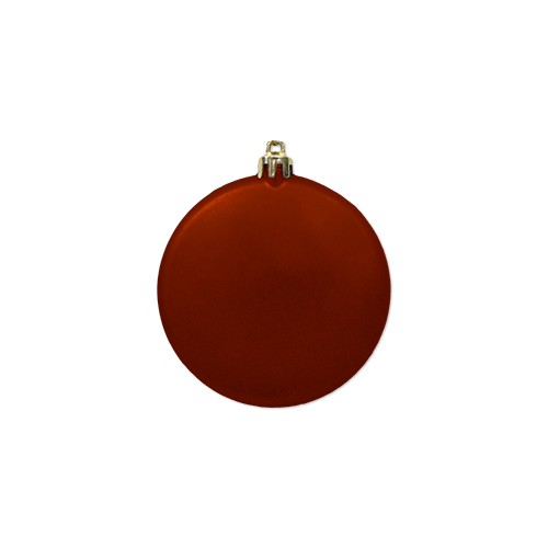 Picture of 3" Satin Finish Flat Shatterproof Ornament
