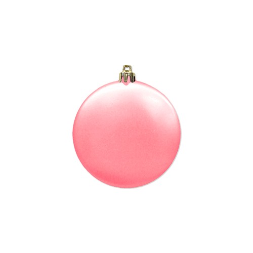 Picture of 3" Satin Finish Flat Shatterproof Ornament