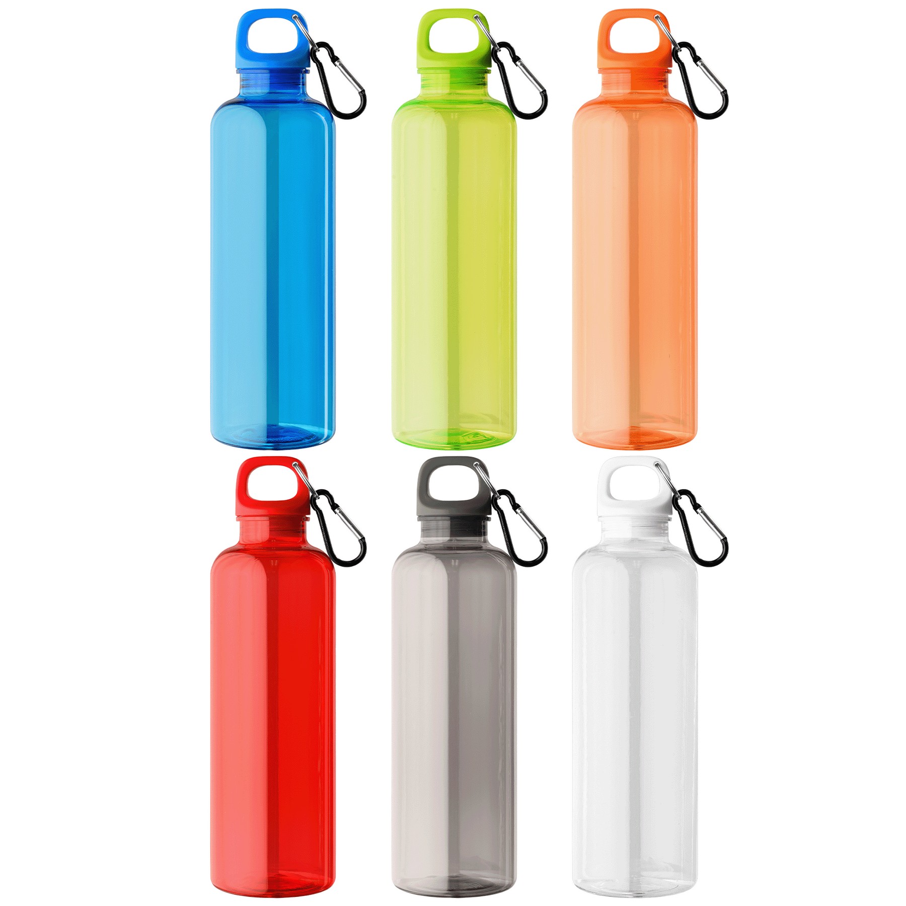 Picture of Doli rPET Carabiner Clip Screw-Top Bike Bottle - 25 oz.