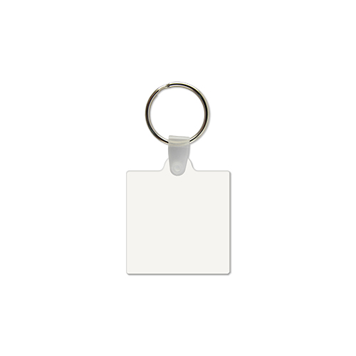Picture of Square Shaped USA Made Vinyl Keychain