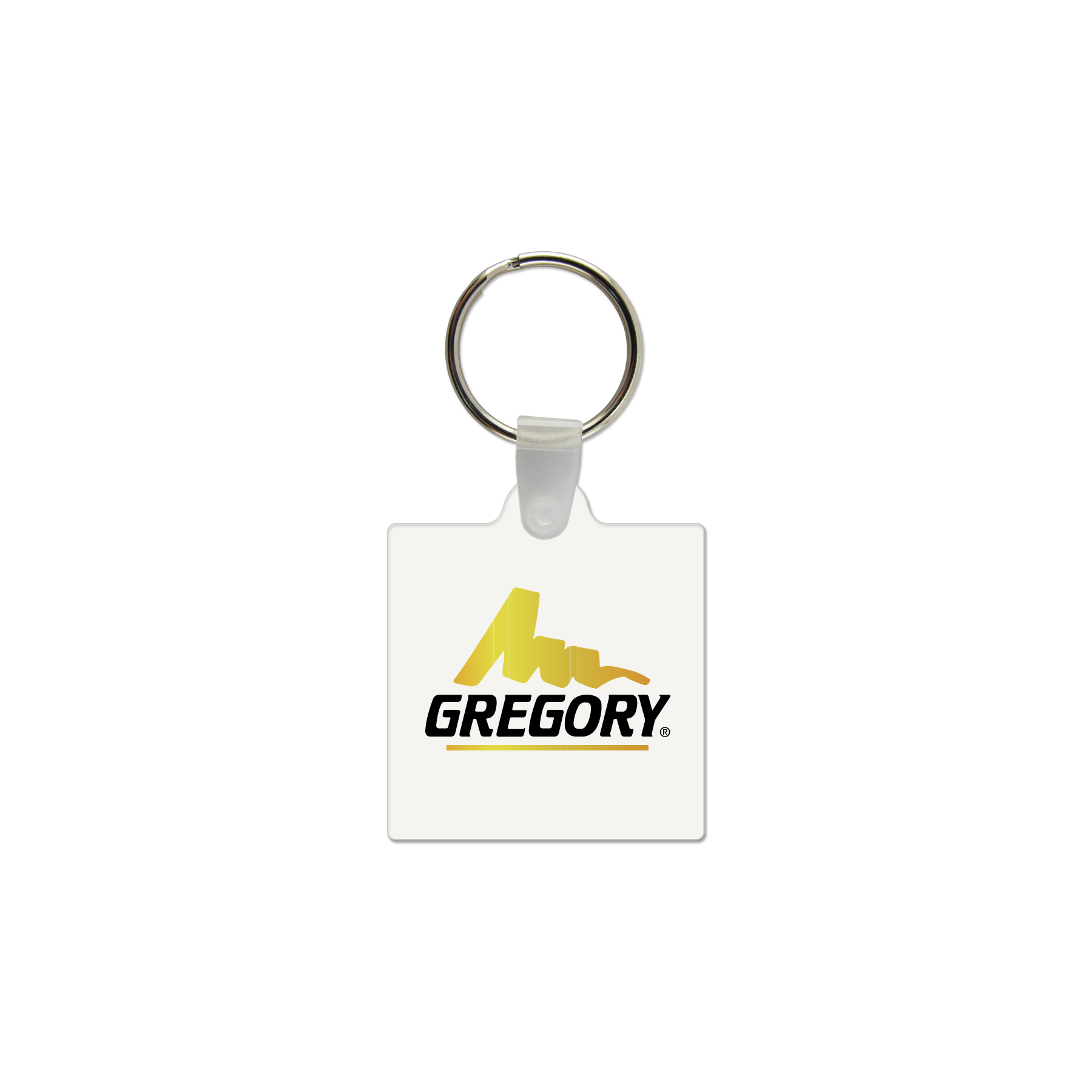 Picture of Square Shaped USA Made Vinyl Keychain