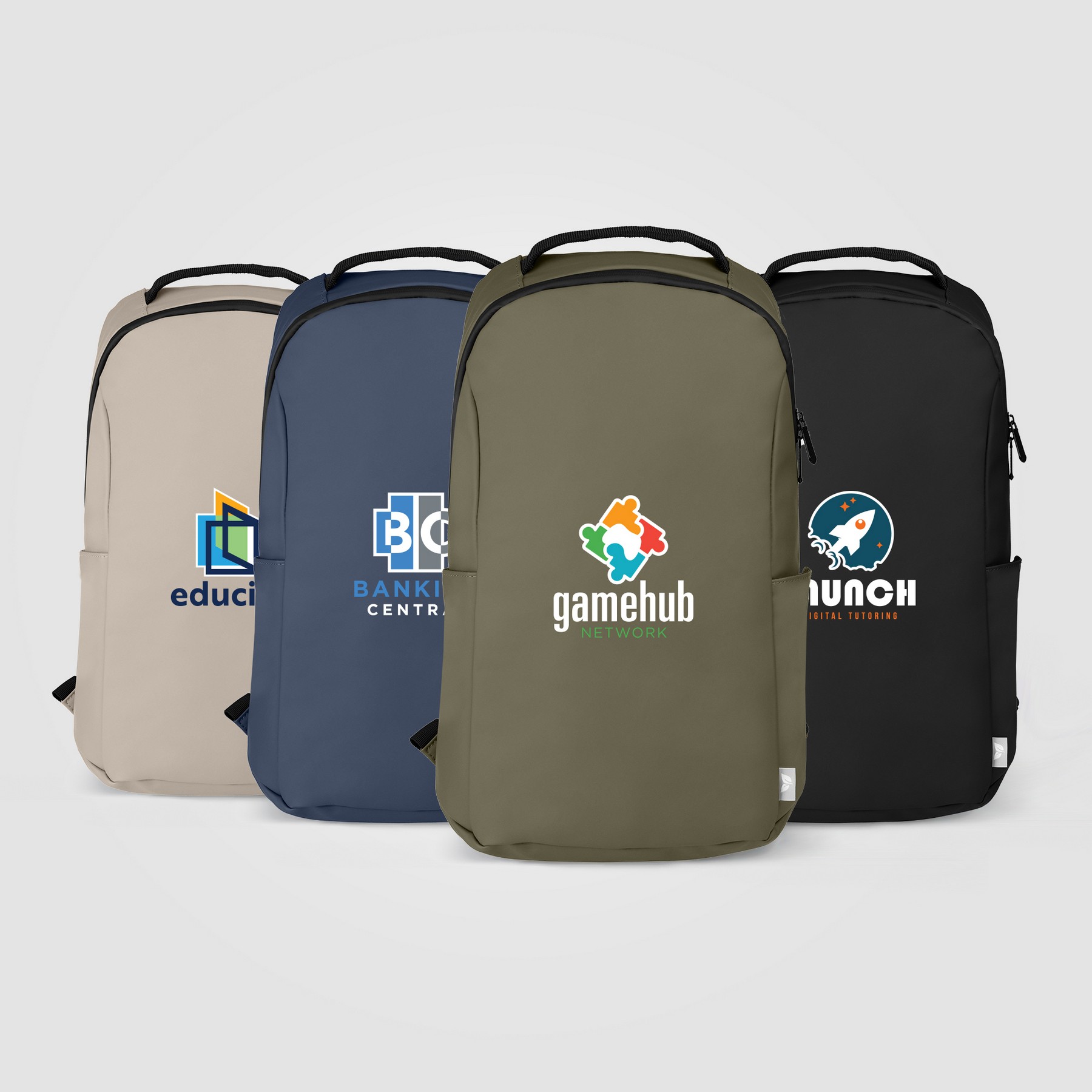 Picture of Malm? rPET Waterproof Zippered 15-Inch Laptop Backpack ? 14L