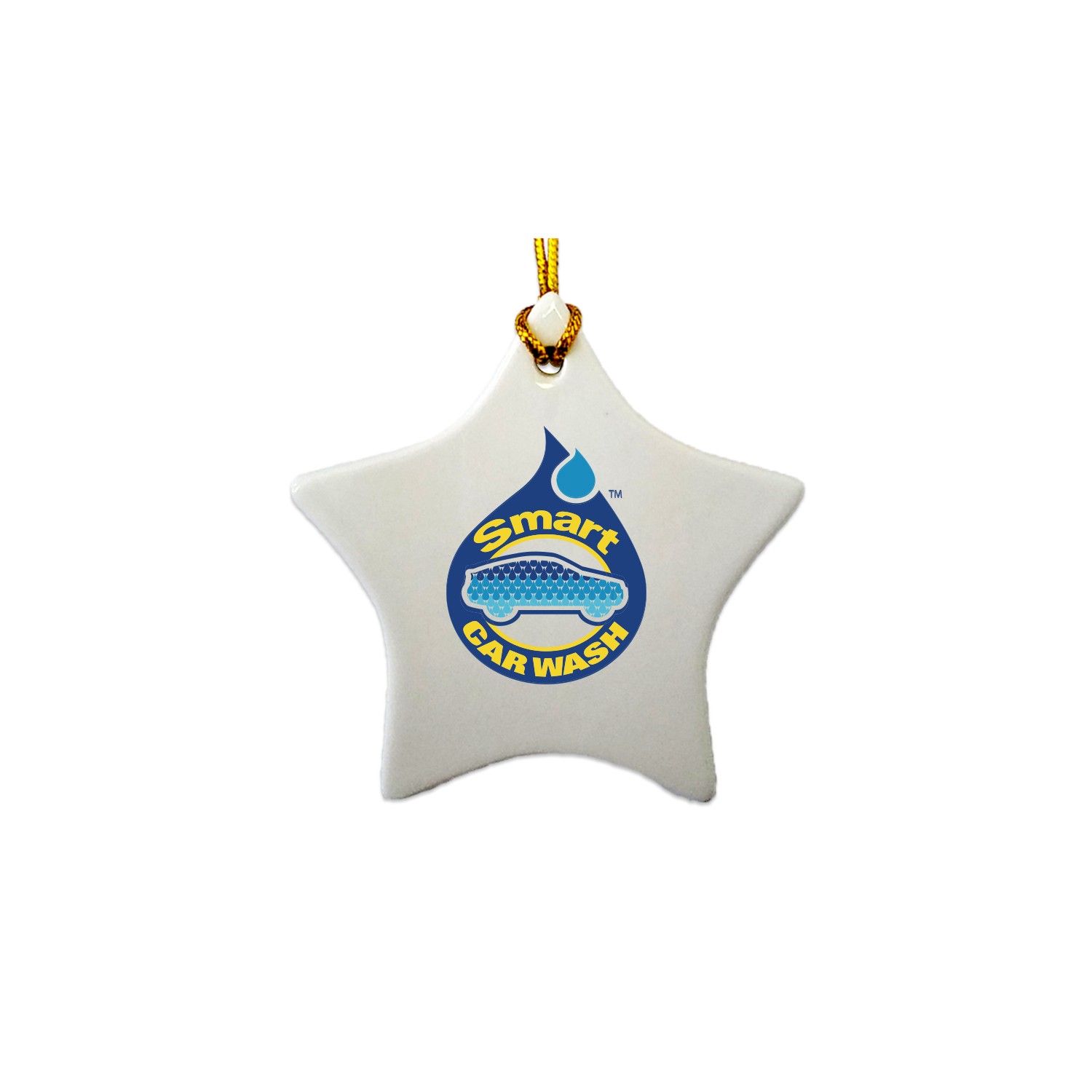 Picture of 3" Ceramic Star Ornament