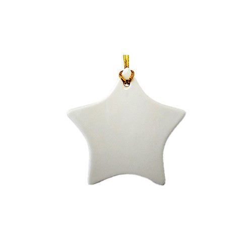 Picture of 3" Ceramic Star Ornament