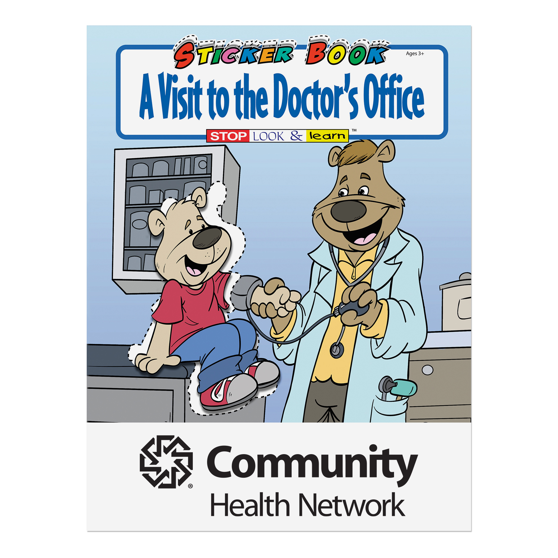 Picture of Visit to Doctor's Office Stickers Book