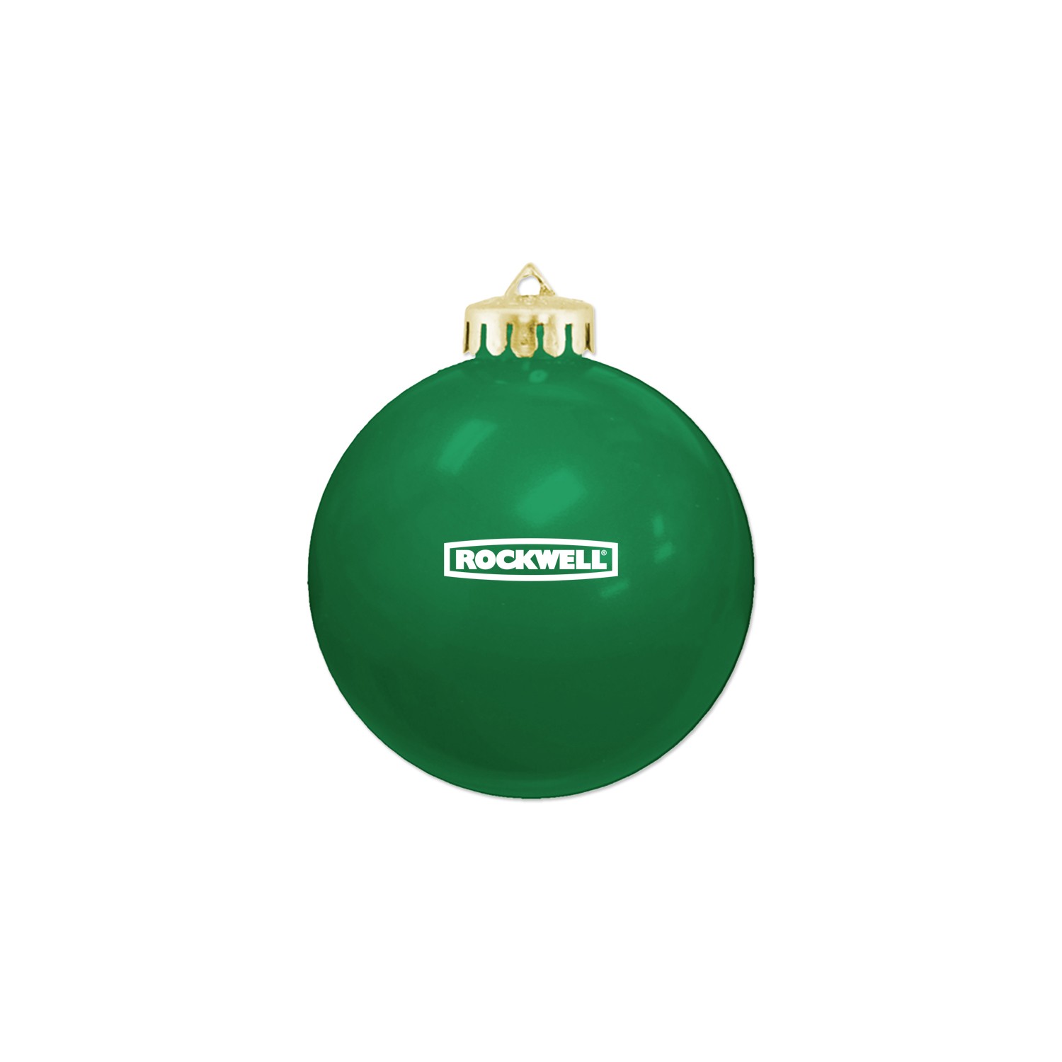 Picture of 3 1/4" USA-Made Round Glossy Shatterproof Ornament