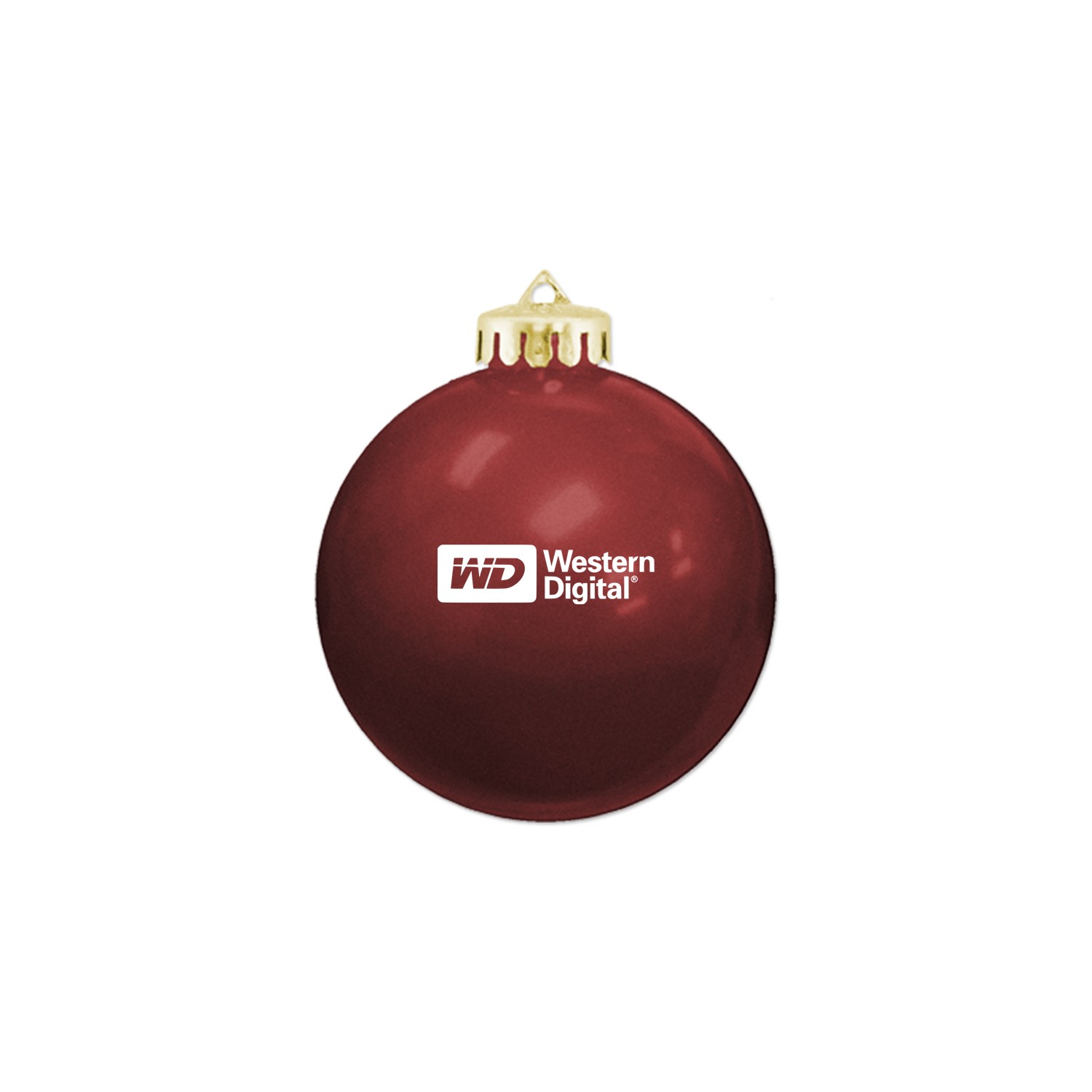 Picture of 3 1/4" USA-Made Round Glossy Shatterproof Ornament