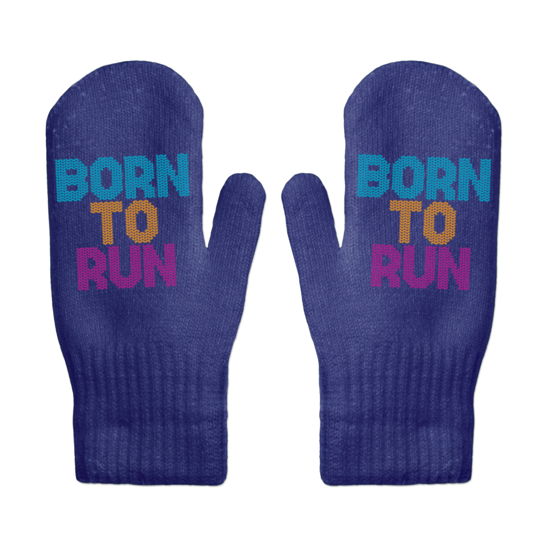Picture of Knitted Custom Jacquard Mittens