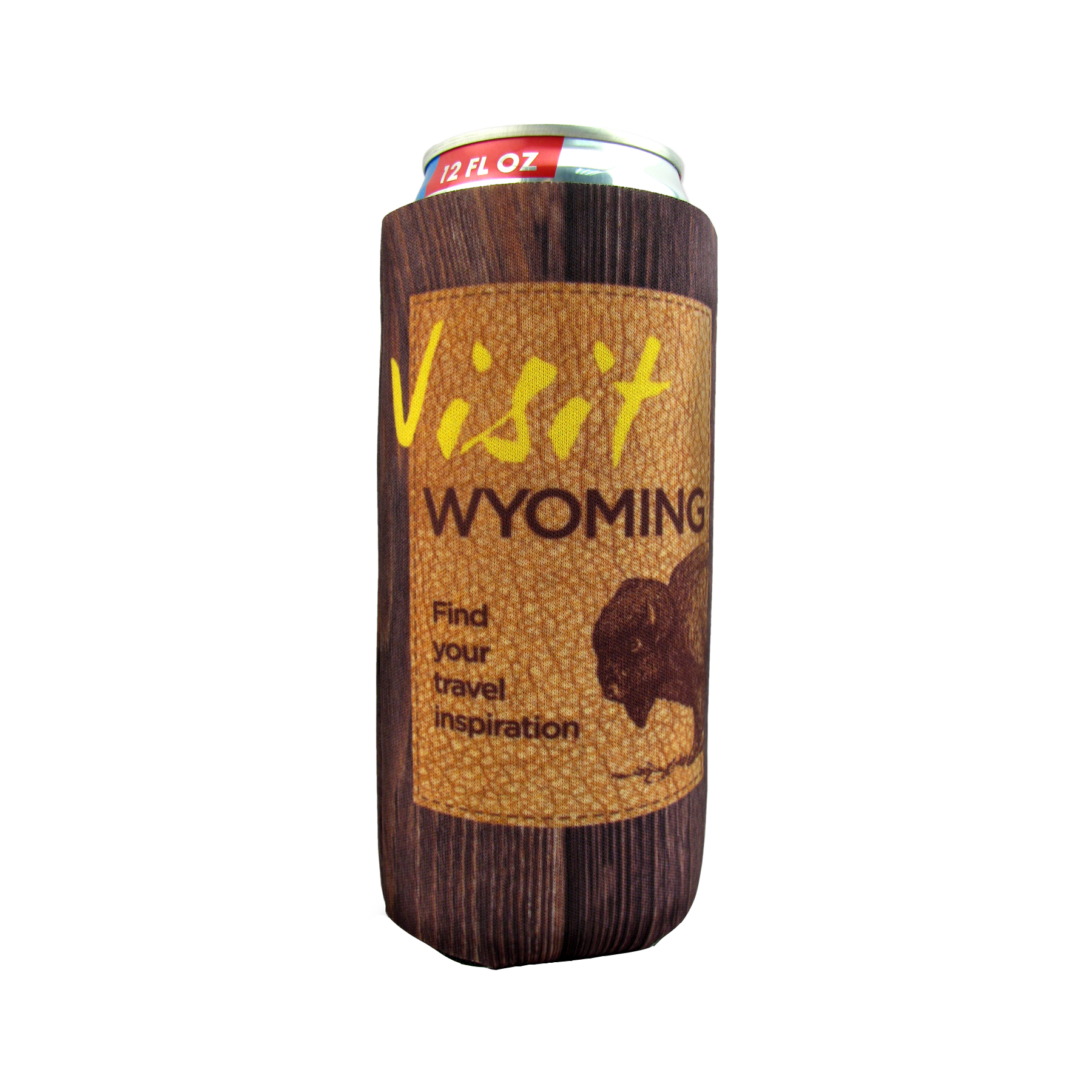 Picture of USA Made Dye Sub Slim Can Cooler