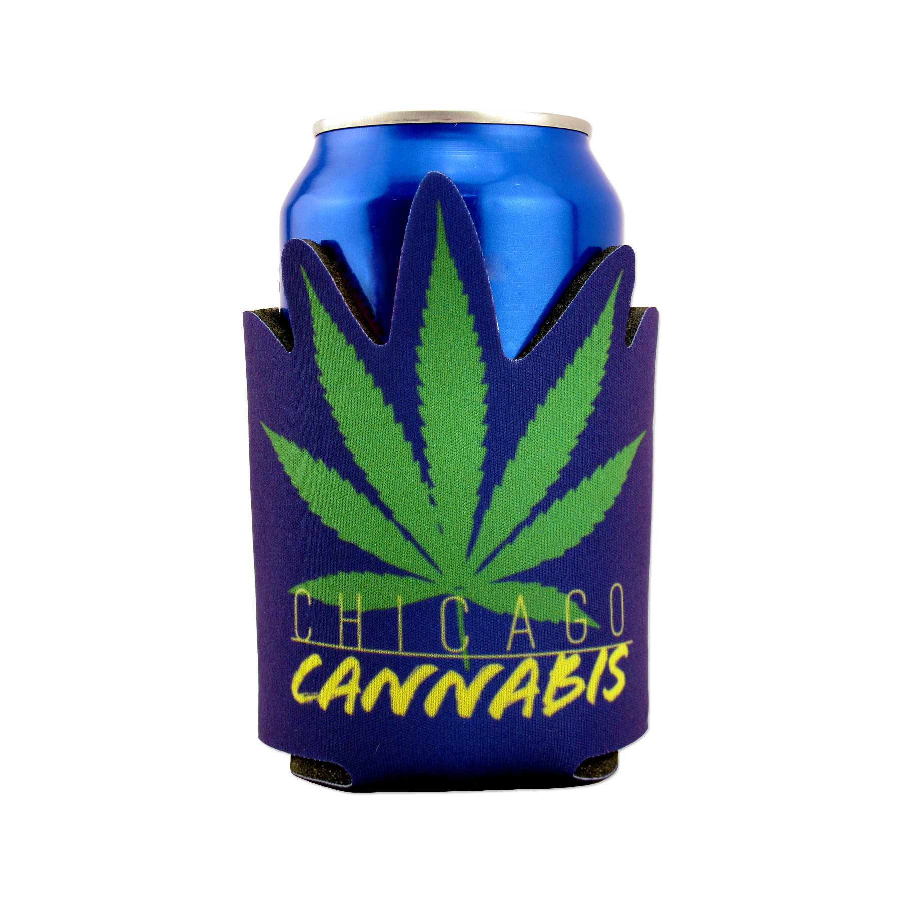 Picture of USA Made Dye Sub Cannabis Shaped Cooler