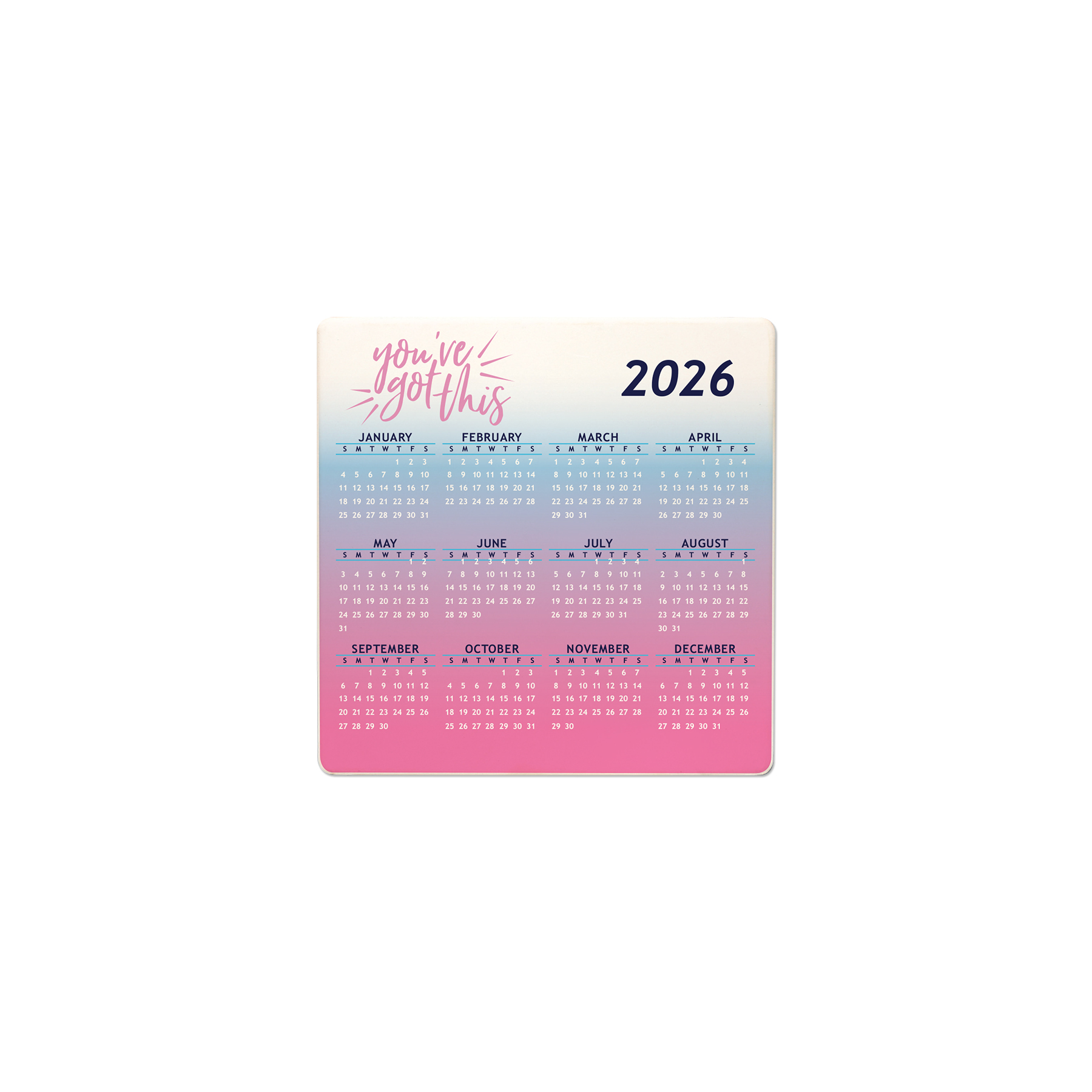 Picture of Calendar Stone Coaster
