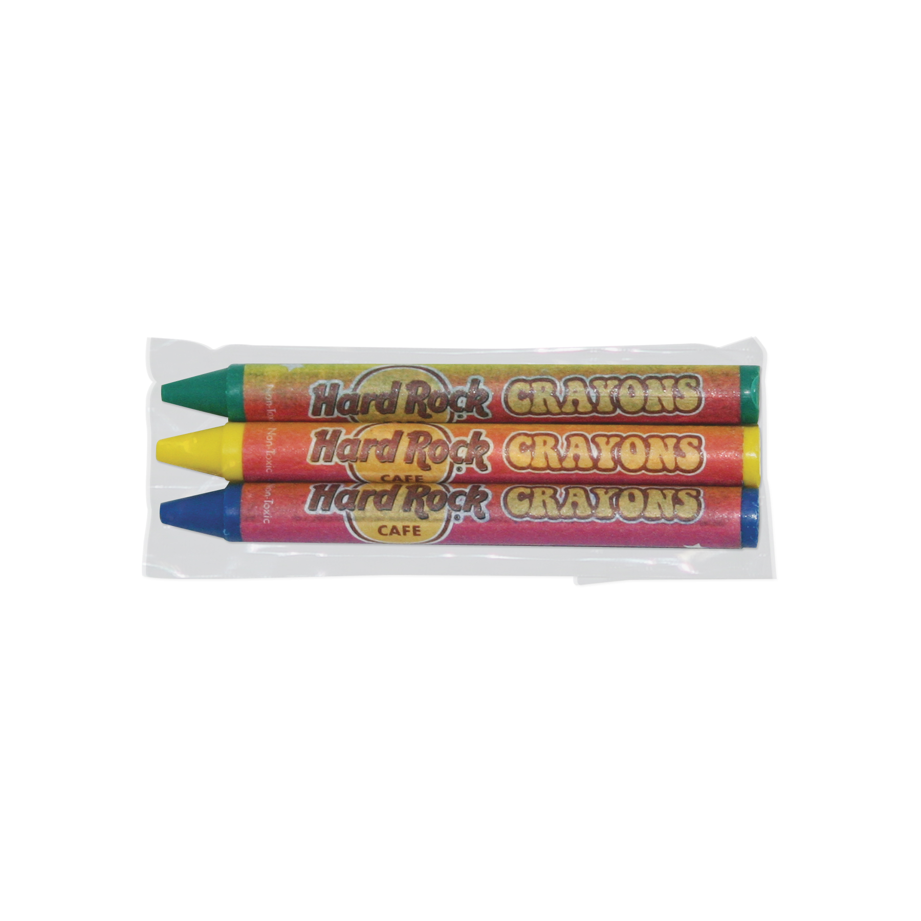 Picture of 3 Pack Custom Crayons in Cello Wrapper