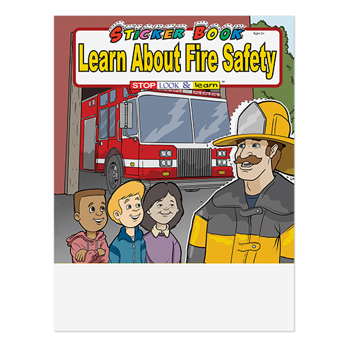 Picture of Learn About Fire Safety Stickers Book