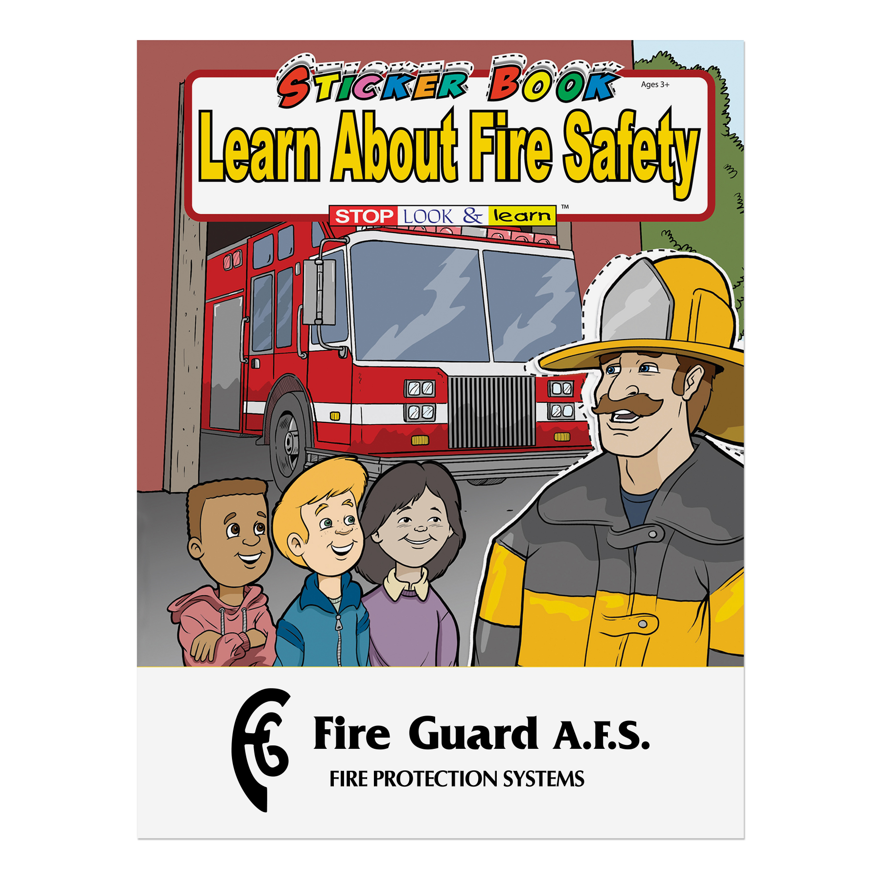 Picture of Learn About Fire Safety Stickers Book