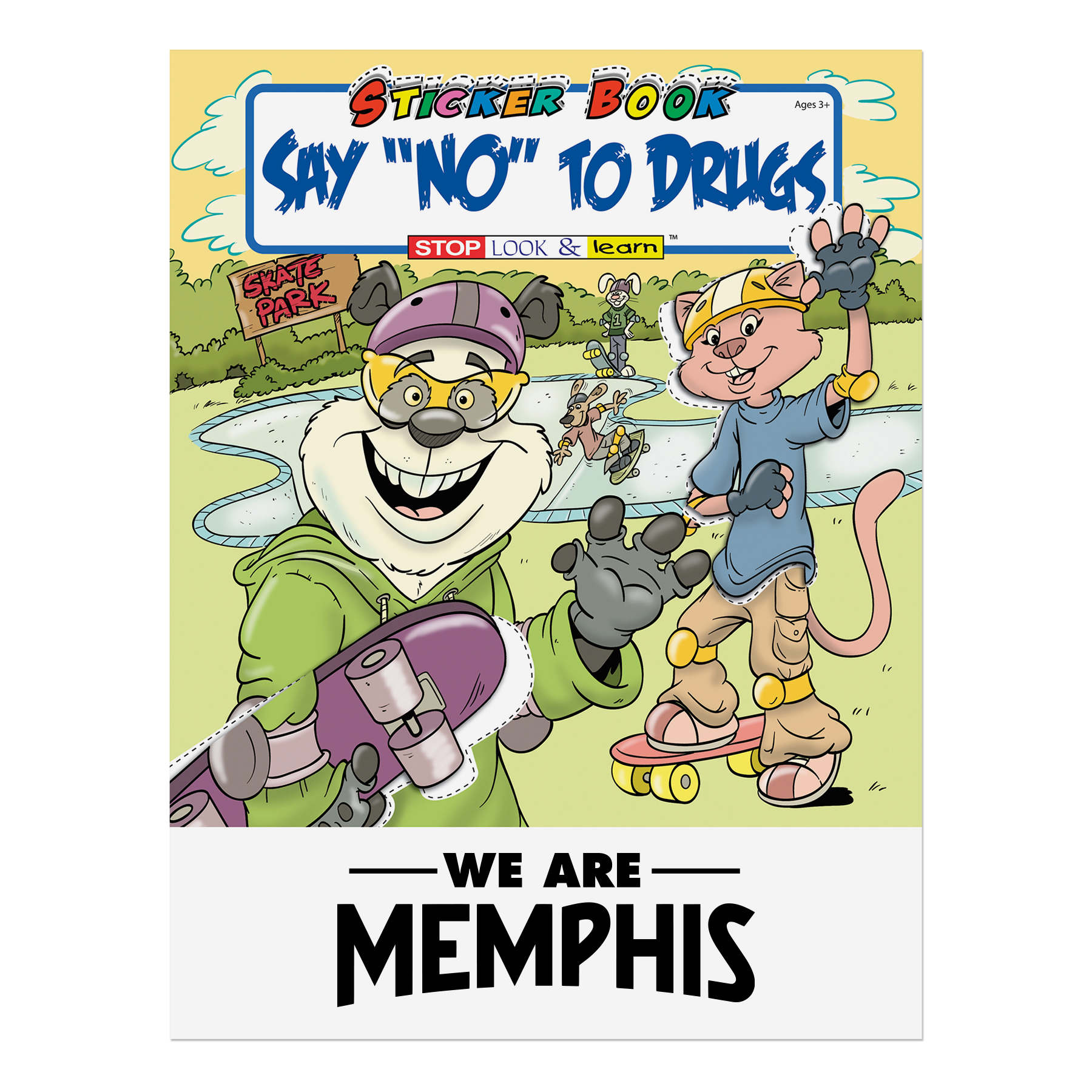 Picture of Say No To Drugs Stickers Book