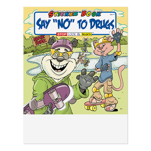 Picture of Say No To Drugs Stickers Book