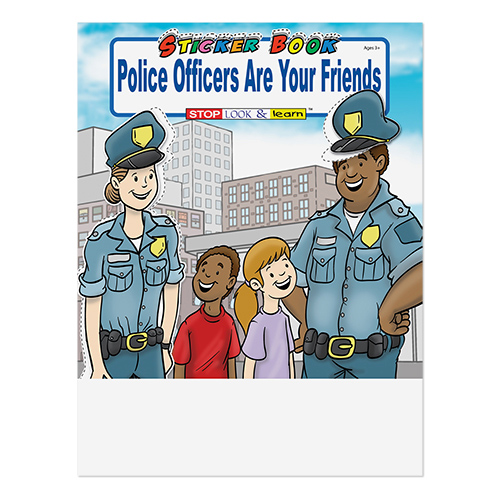 Picture of Police Officers Are Your Friends Stickers Book