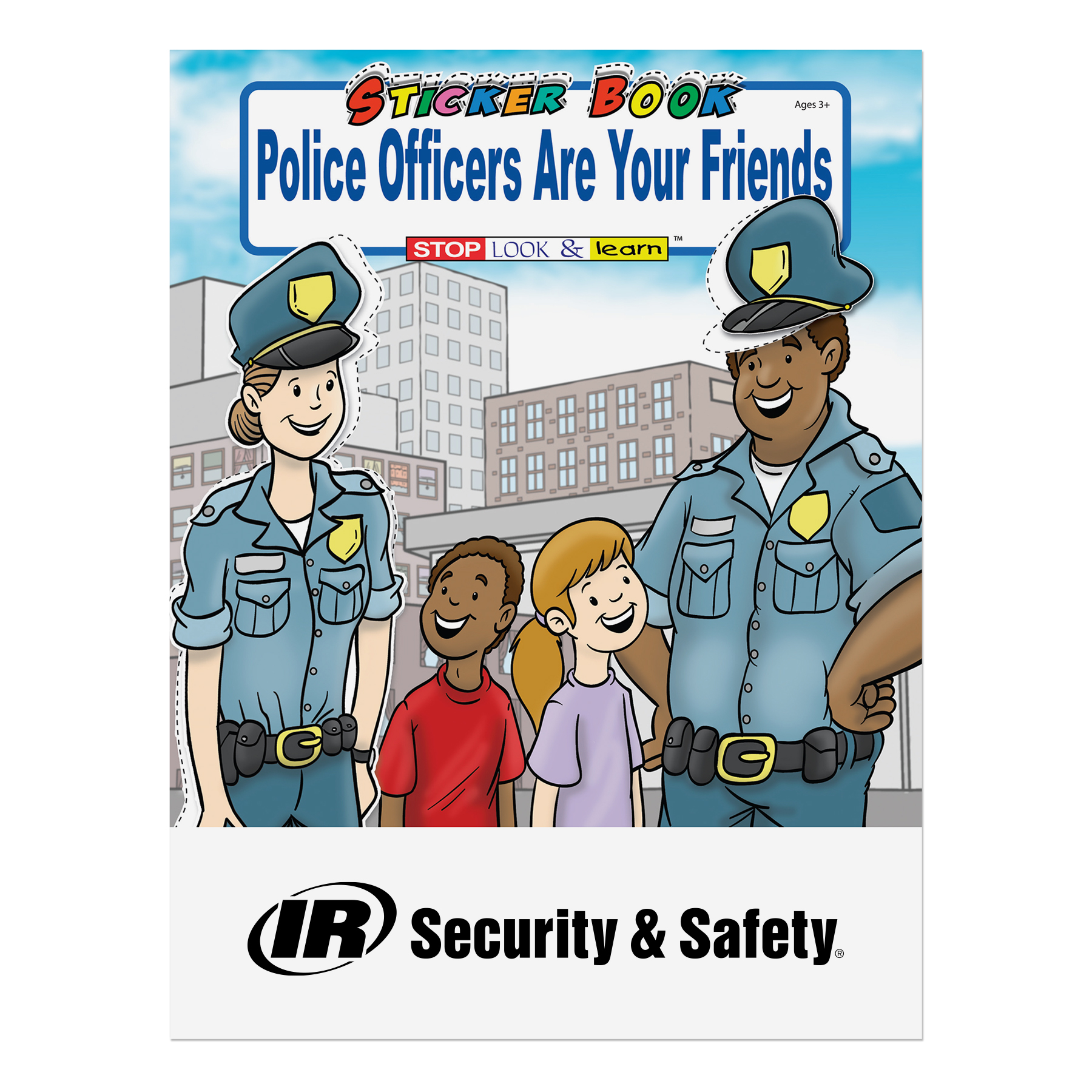 Picture of Police Officers Are Your Friends Stickers Book