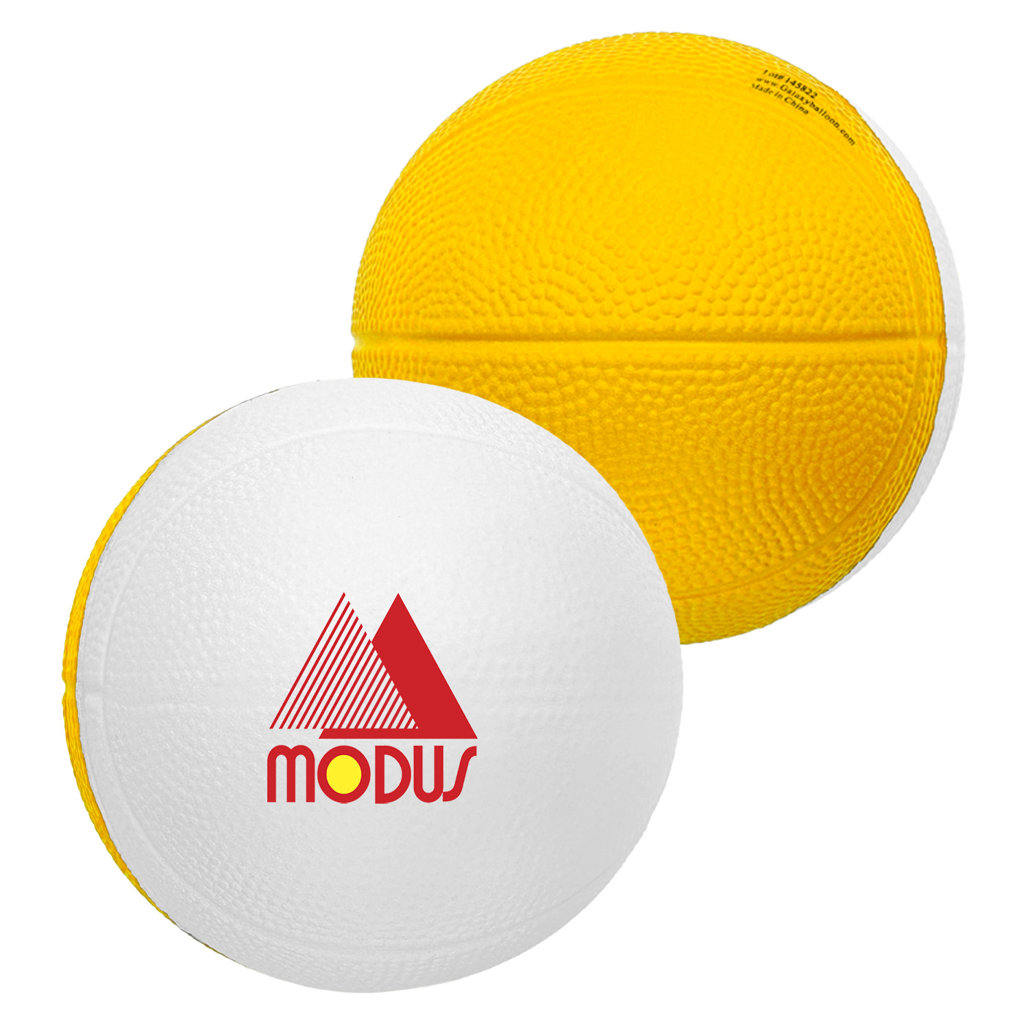 Picture of 4" 2-Toned Foam Basketball