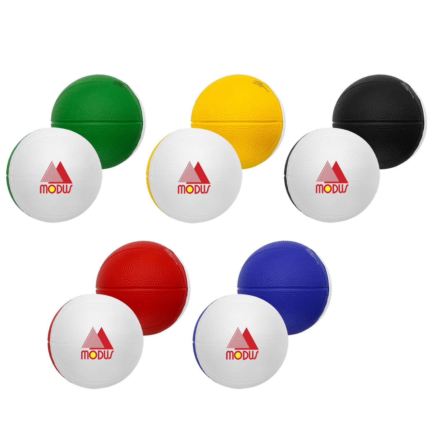 Picture of 4" 2-Toned Foam Basketball