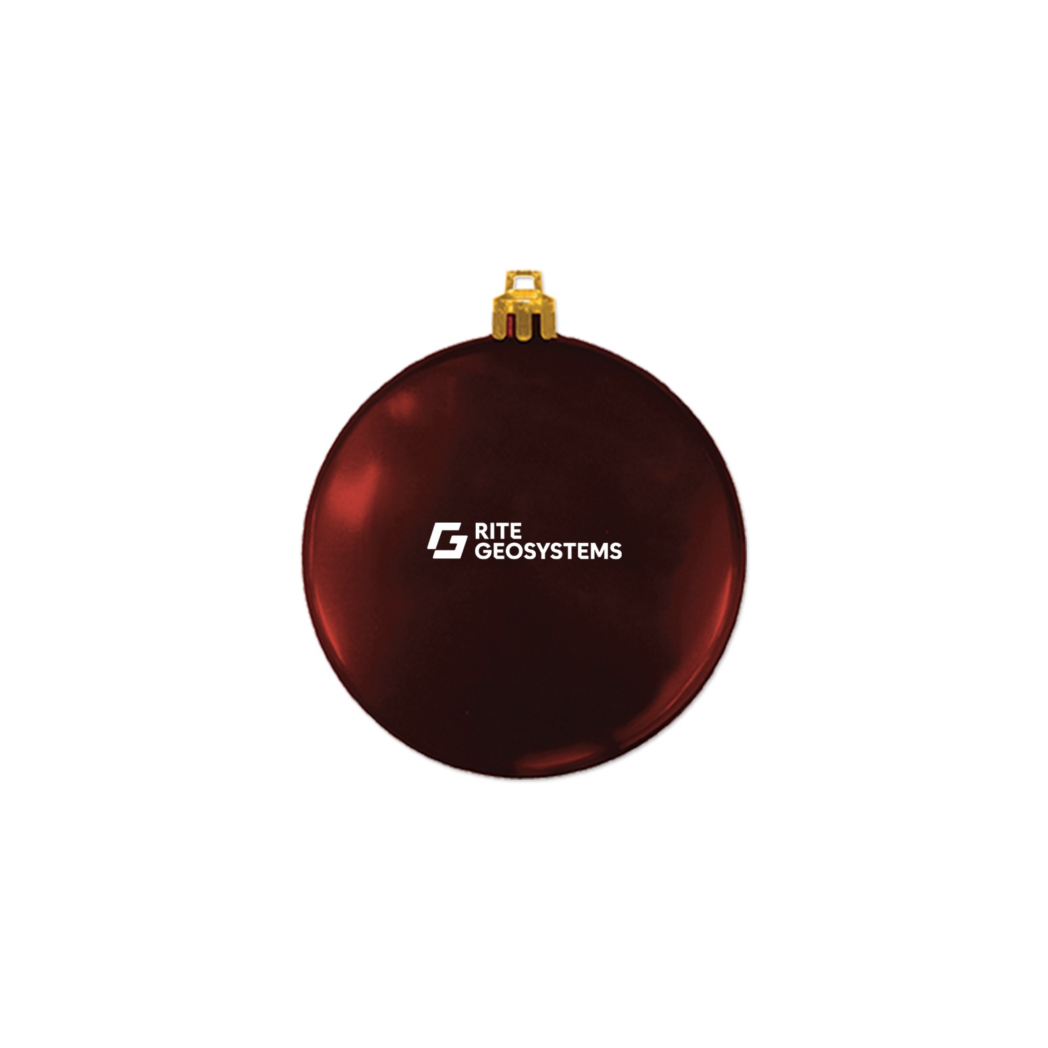 Picture of 3" USA-Made Flat Shatterproof Ornament