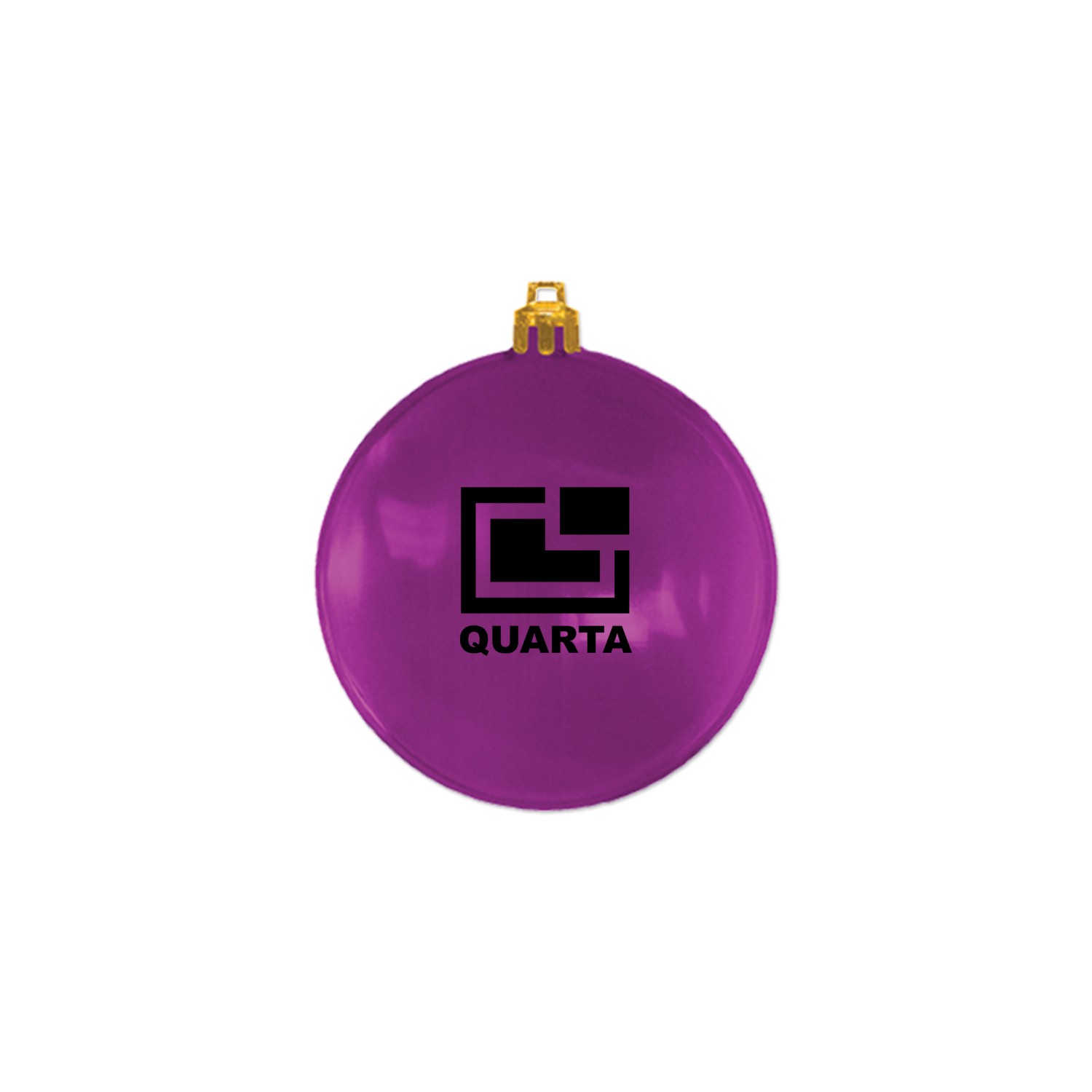 Picture of 3" USA-Made Flat Shatterproof Ornament