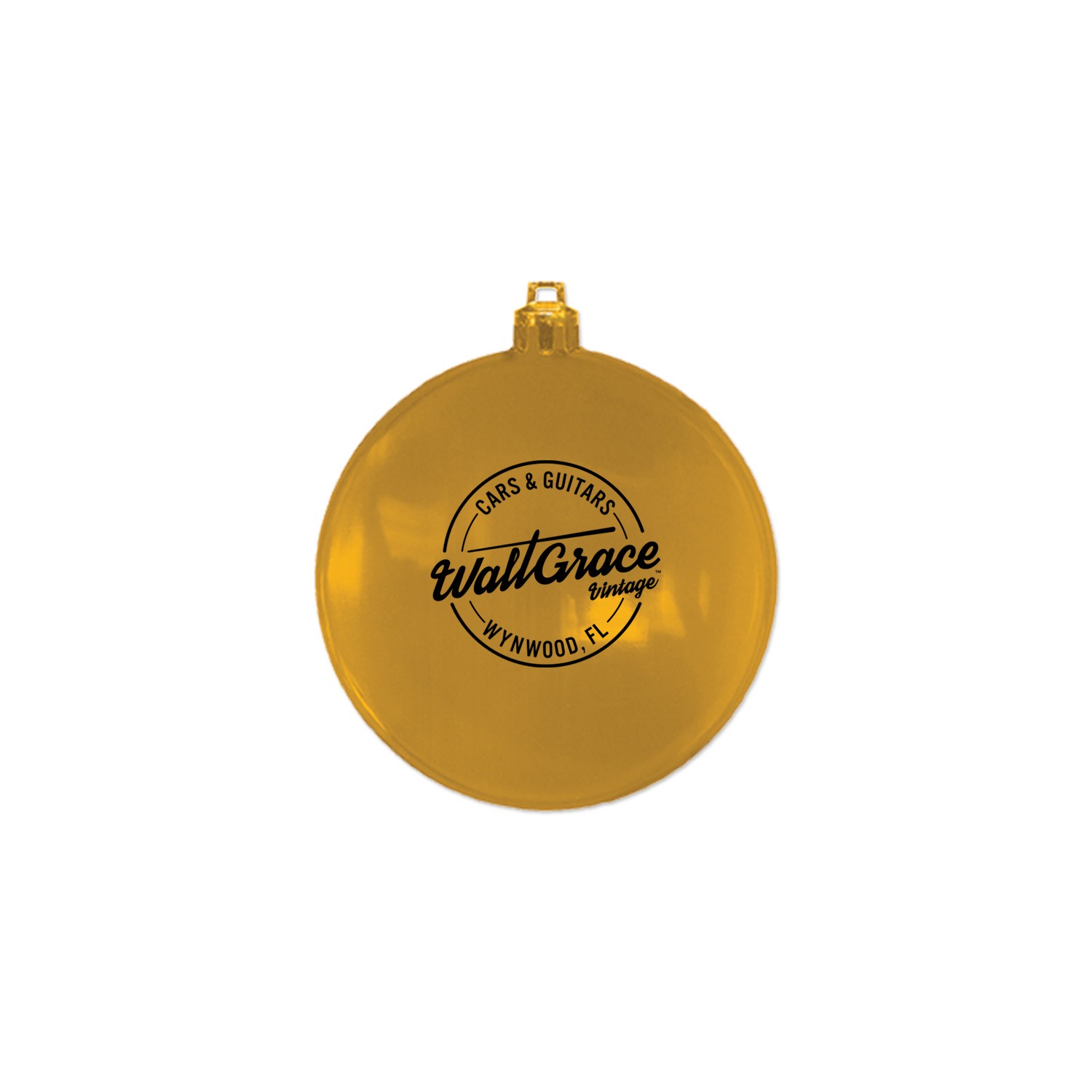 Picture of 3" USA-Made Flat Shatterproof Ornament