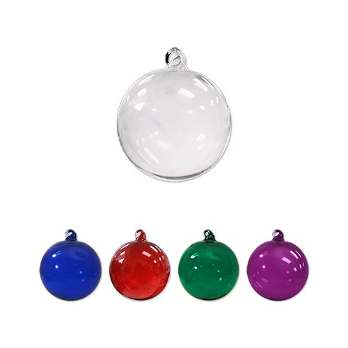 Picture of 3" Hand Blown Glass Ornament