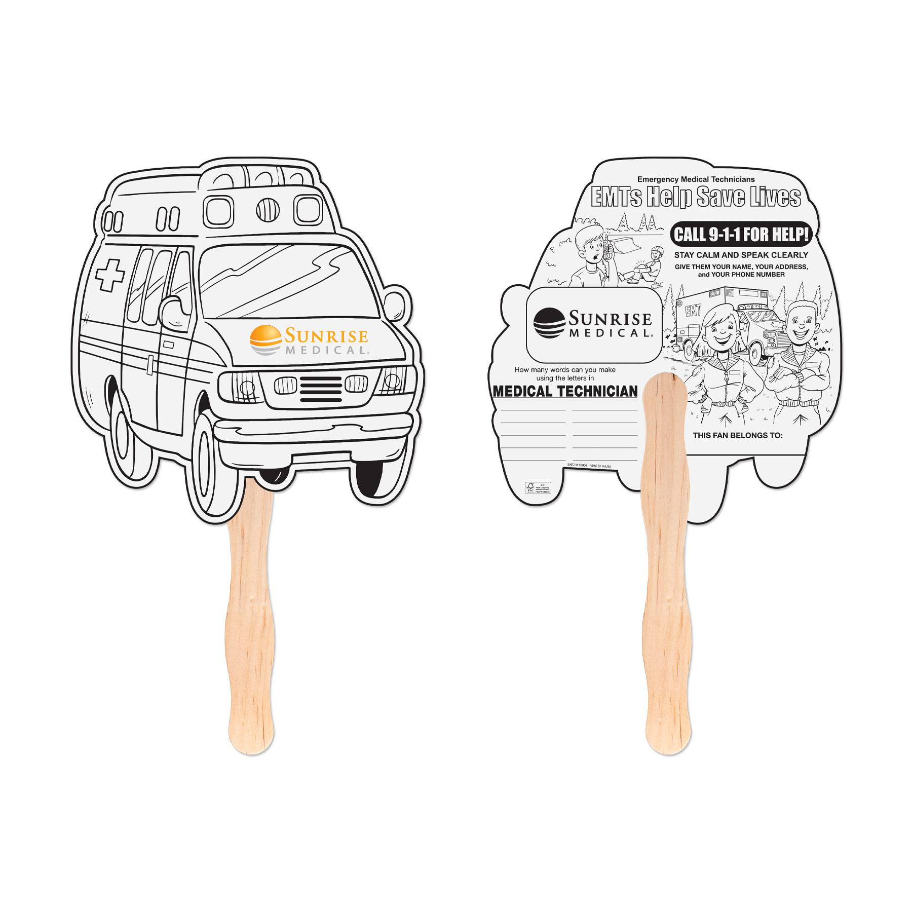 Picture of EMT Hand Fan