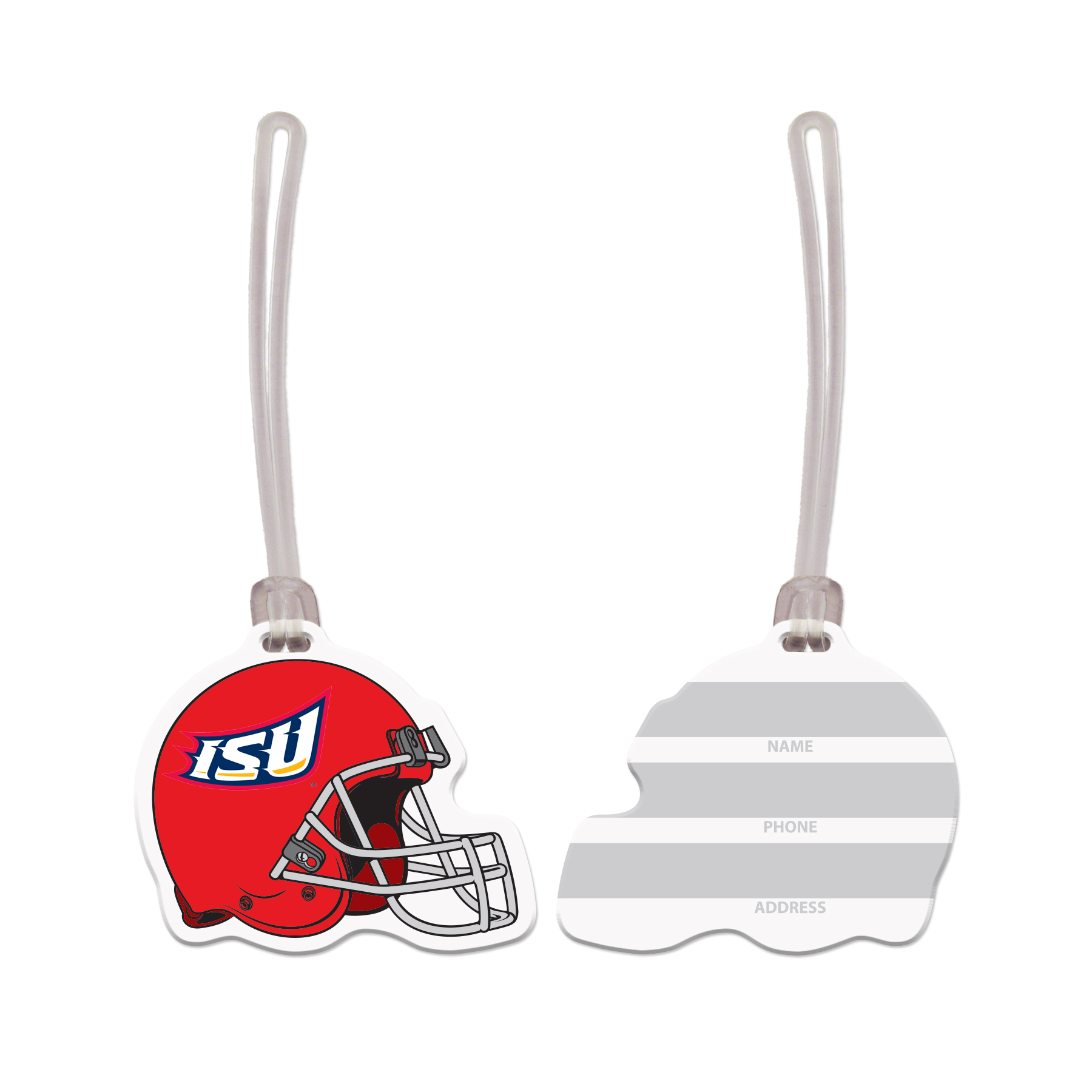 Picture of USA Made Helmet Vinyl Luggage Tag