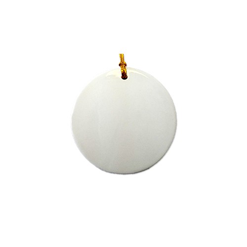 Picture of 3" Ceramic Round Ornament