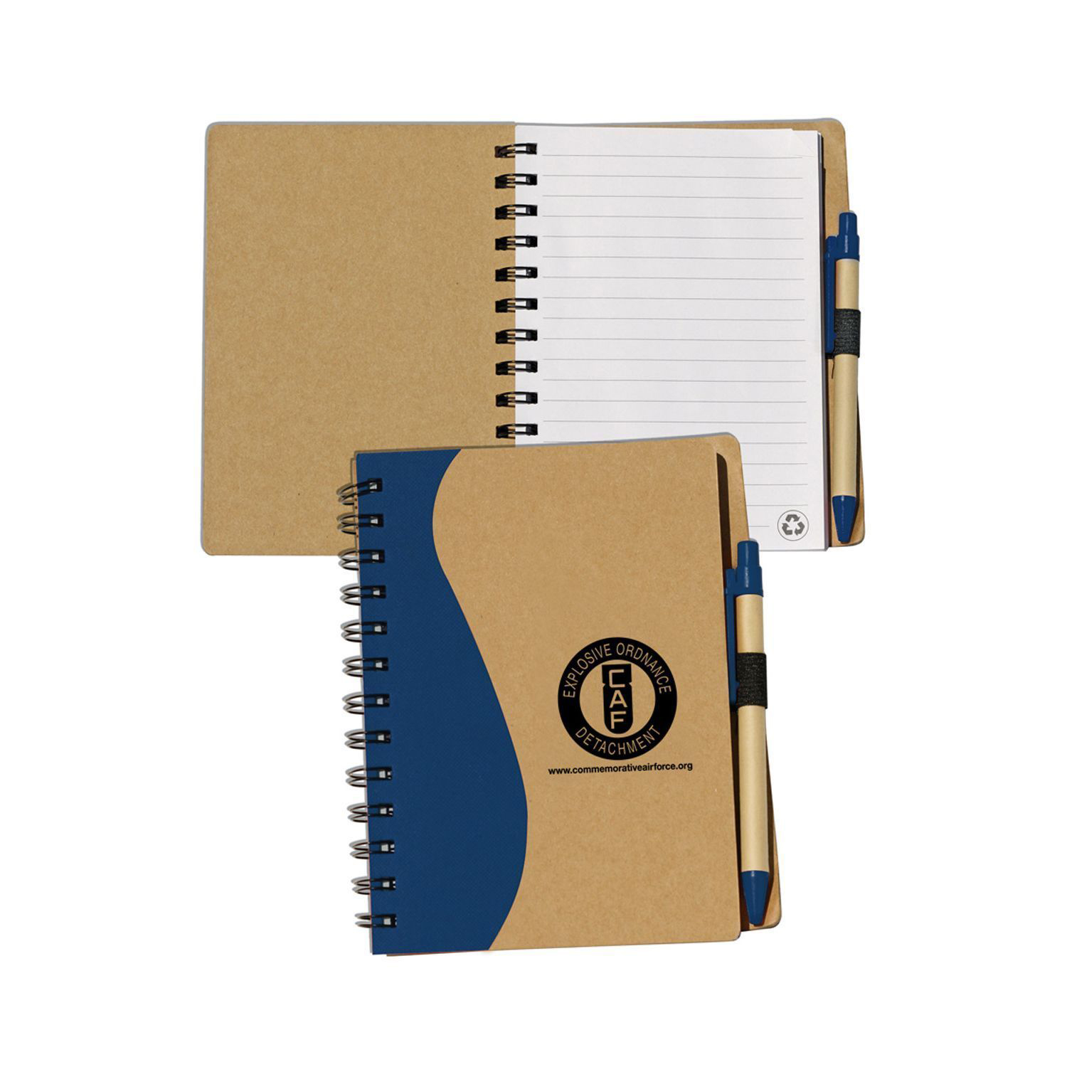 Picture of Recycled Notepad W/Pen