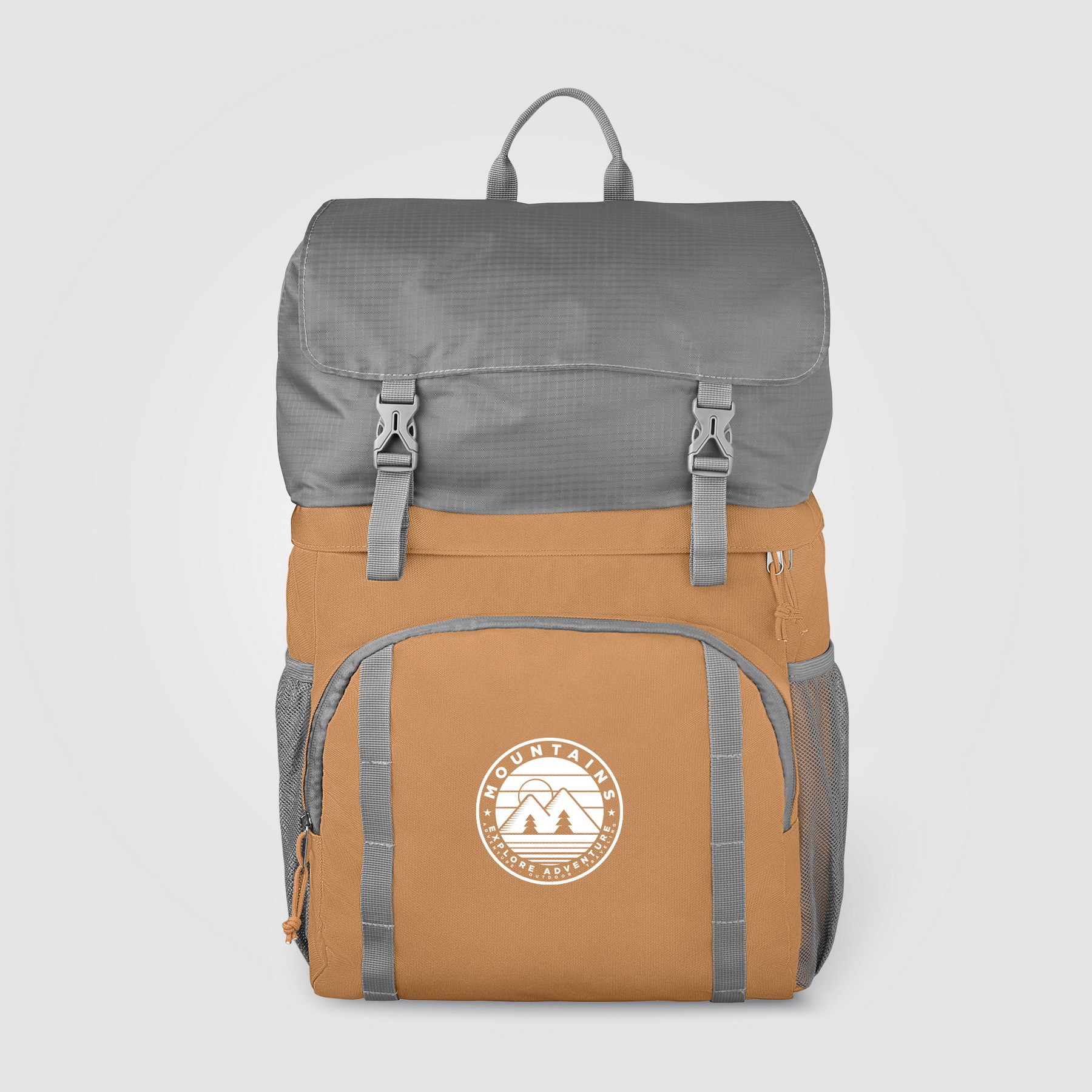 Picture of Sienna Recycled Nylon 2-in-1 Insulated Cooler Backpack - 6.4 gal