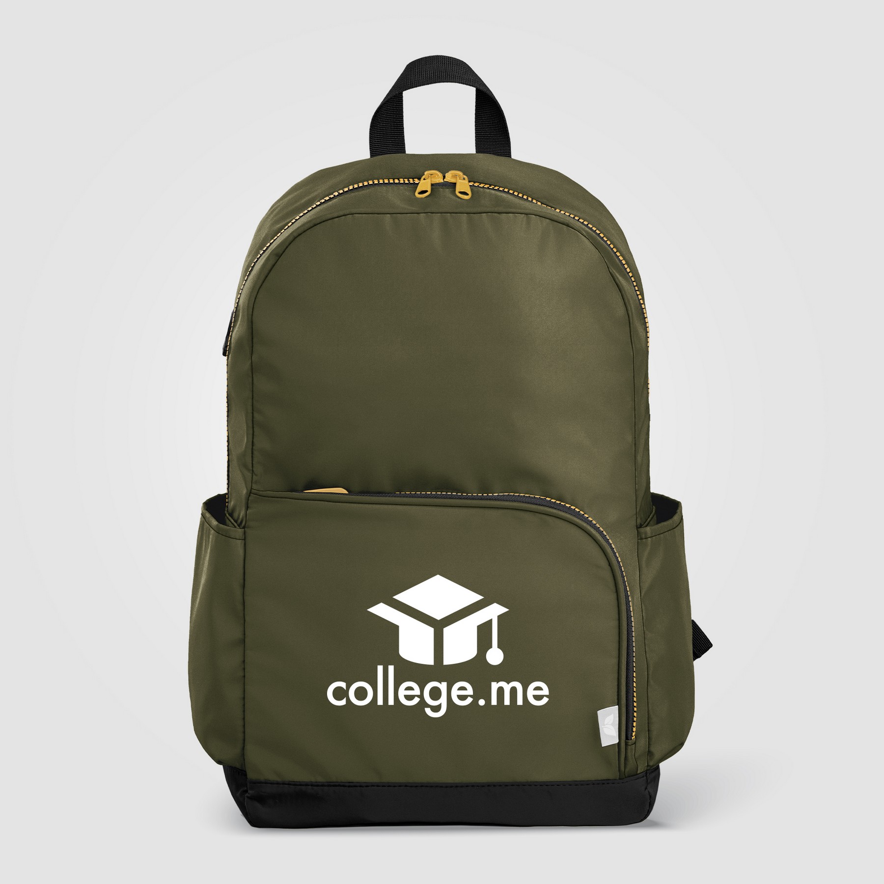 Picture of Aurelia rPET Dual Pocket Gold-Zip 15" Laptop Backpack - 20L