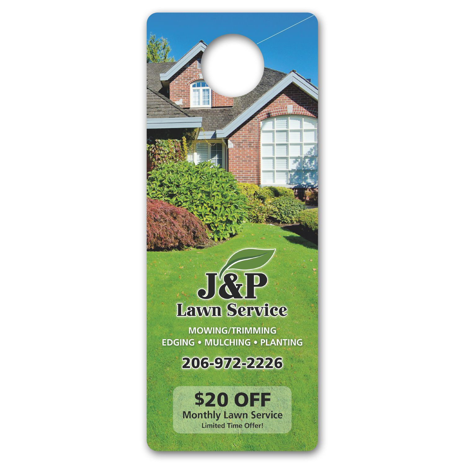 Picture of Plastic Door Hanger - 10 mil