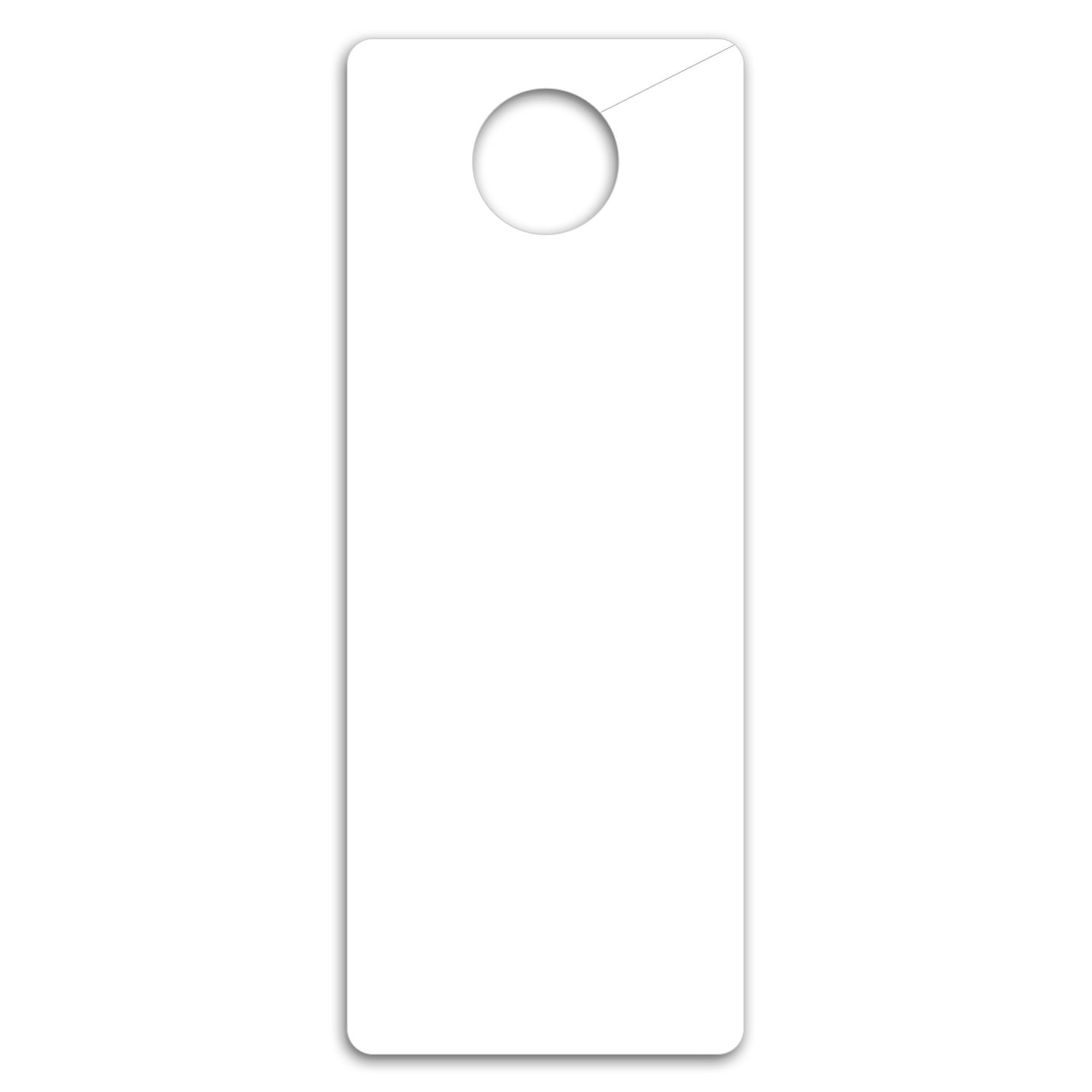 Picture of Plastic Door Hanger - 10 mil